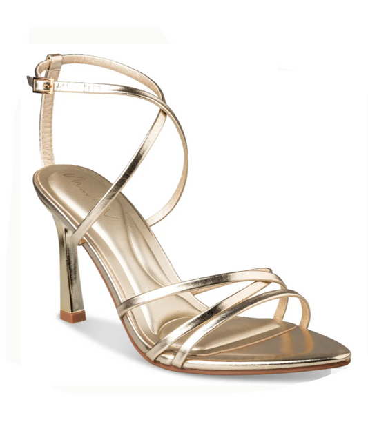 FLARED HEEL SANDALS
