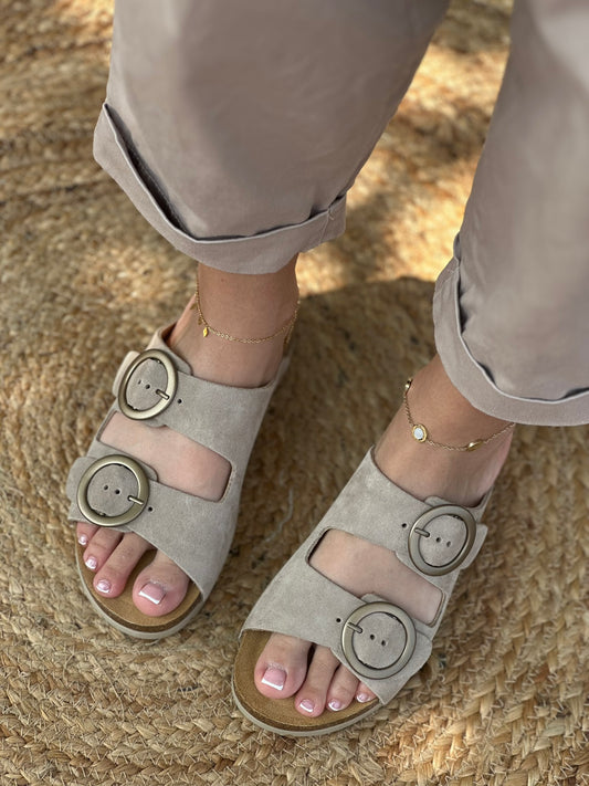 Σανδάλια ανατομικά δερμάτινα Plakton 355993