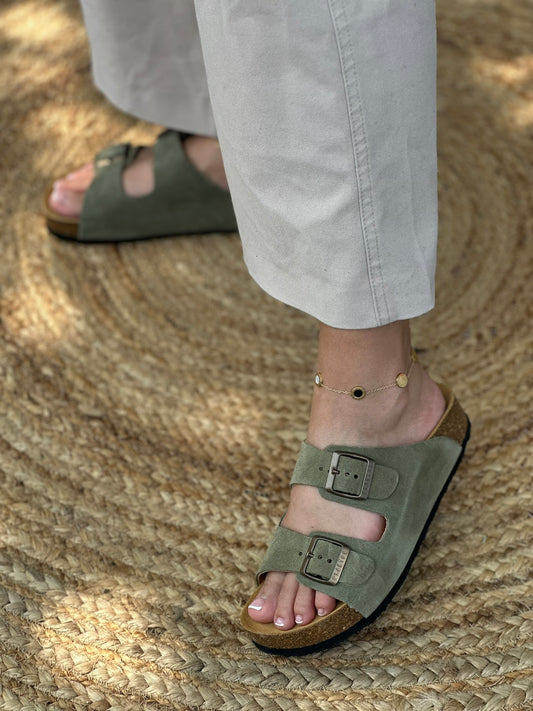 Σανδάλια ανατομικά καστόρινα Plakton 340010