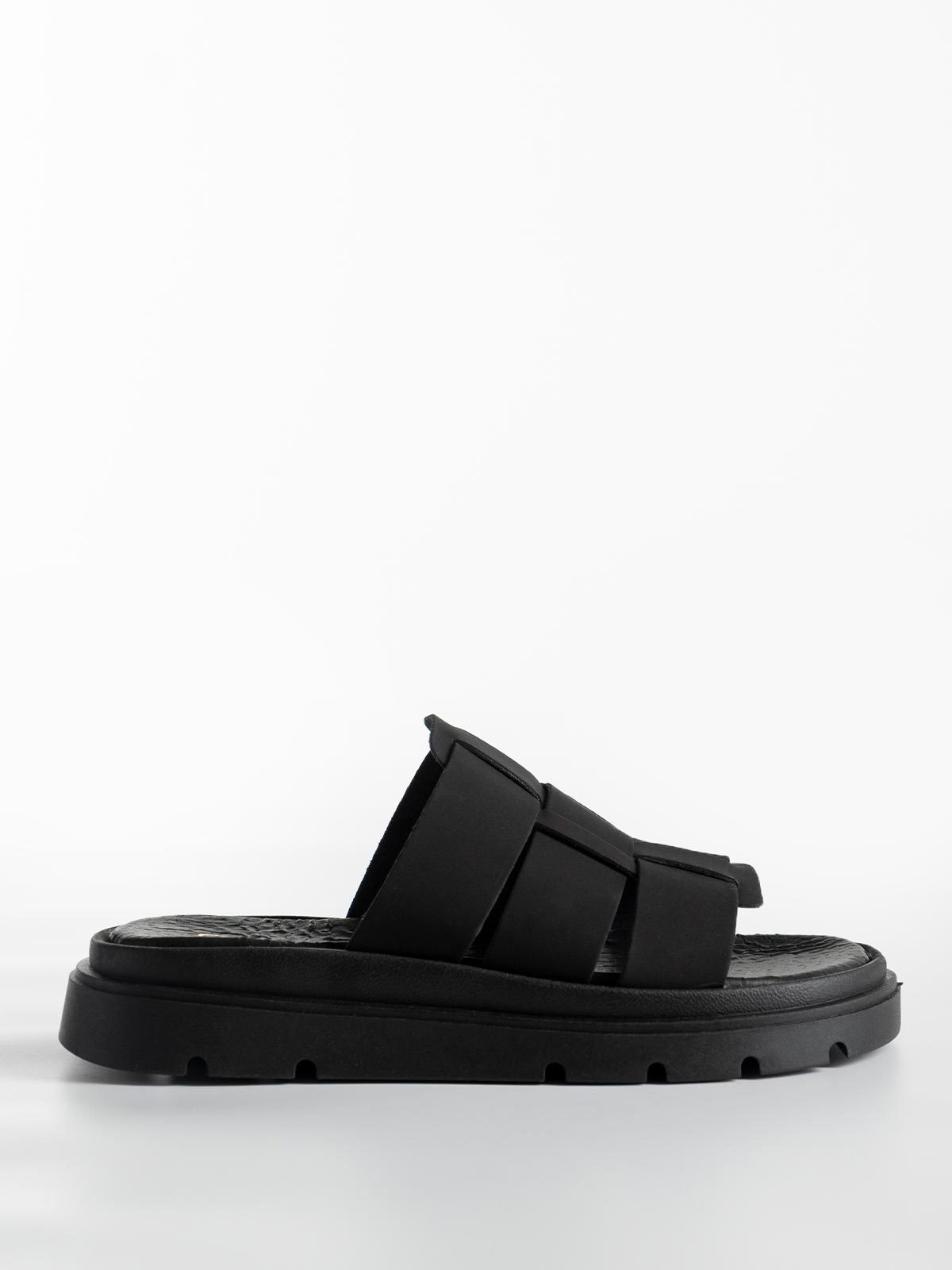 Flatforms Si Bolleti με μαλακή σόλα & πλεκτές φάσες