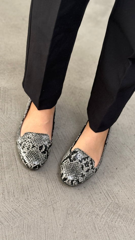 Δερμάτινη μπαλαρίνα ZIZEL 201