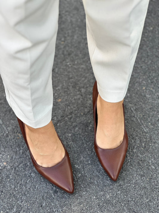 Γυναικείες Δερμάτινες Γόβες RAGAZZA