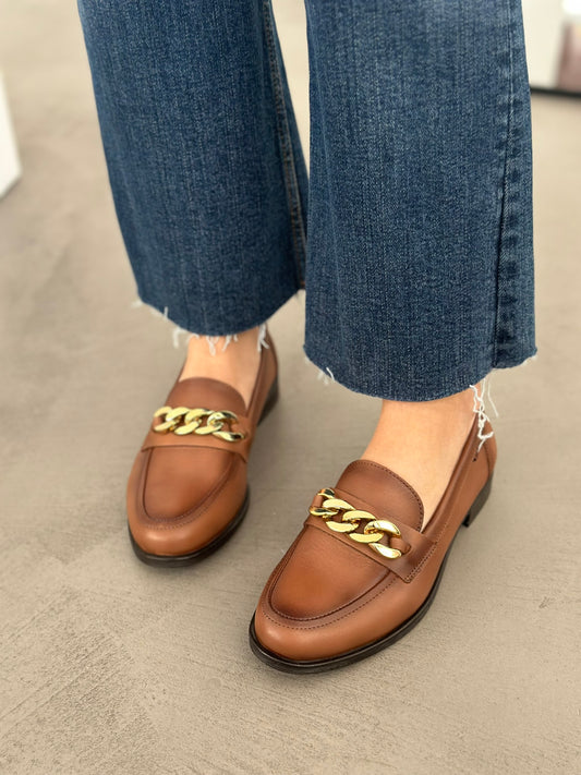 Μοκασίνια δερμάτινα Ragazza