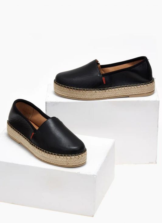 Εσπαντρίγιες δερμάτινες με σχοινί στη σόλα Ragazza 0205