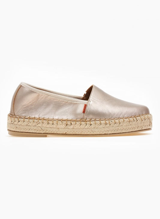 Εσπαντρίγιες δερμάτινες με σχοινί στη σόλα Ragazza 0205