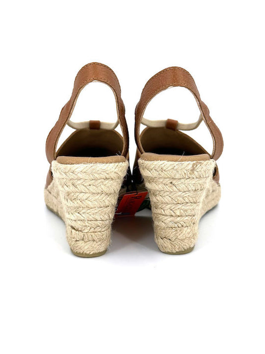 Εσπαντρίγιες platforms δερμάτινες Ragazza 0672