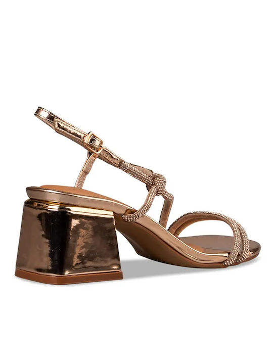 MID-HEEL SANDALS