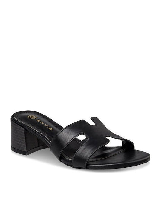 MID-HEEL MULES