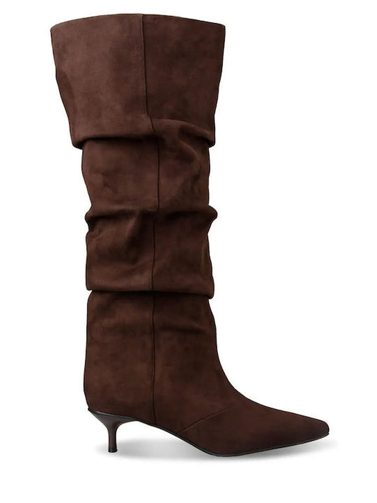 KITTEN HEEL BOOTS