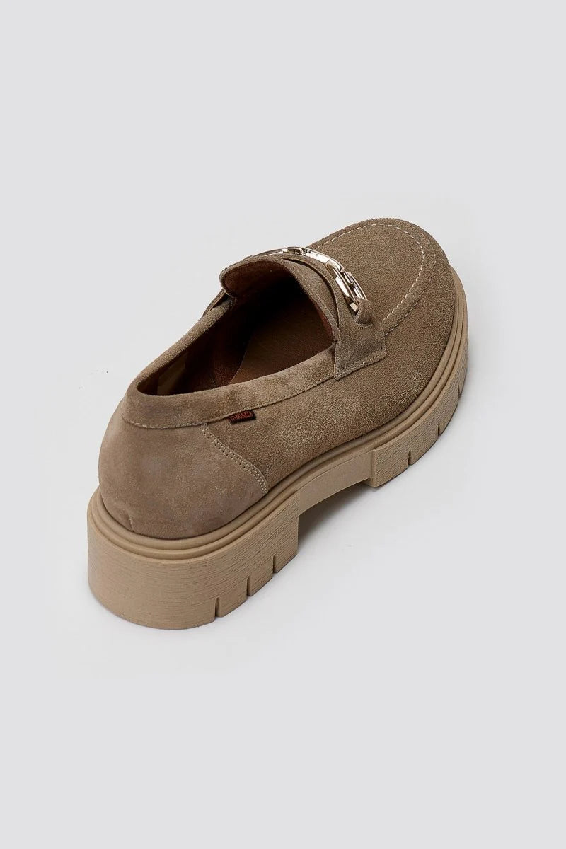 Ragazza Suede δερμάτινα loafers 0190