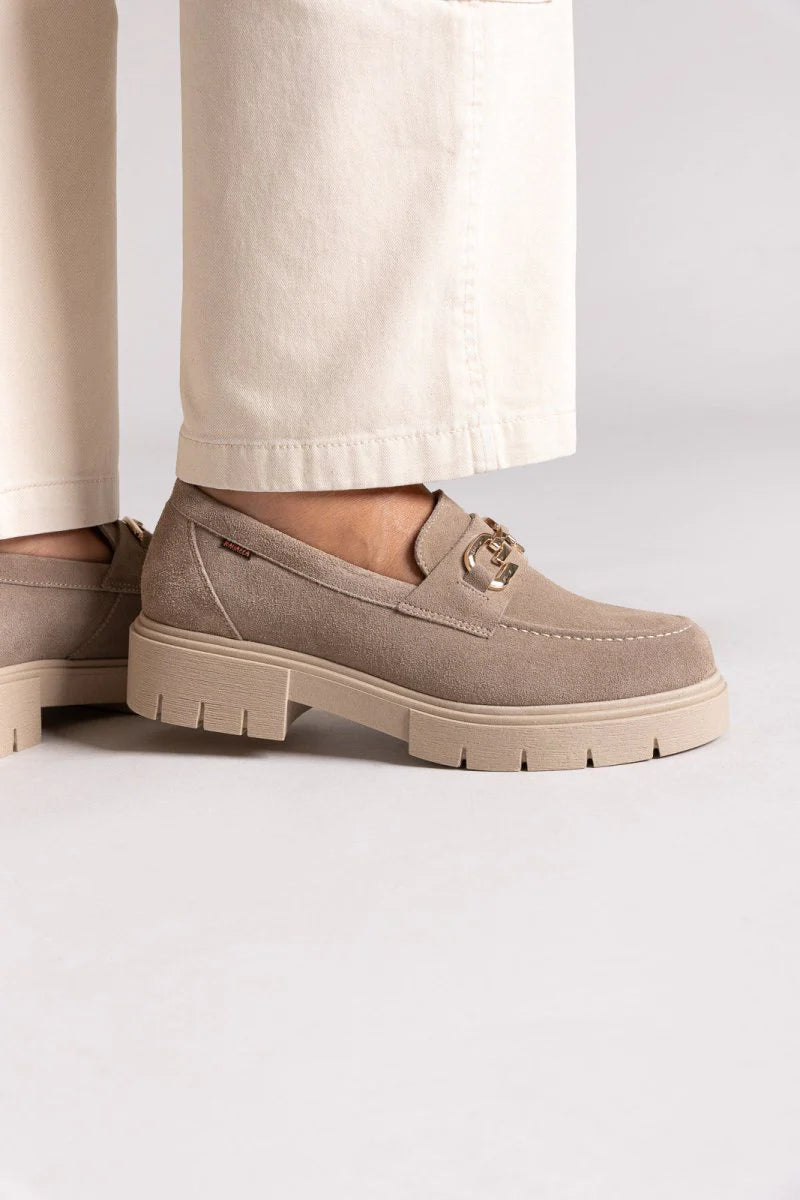 Ragazza Suede δερμάτινα loafers 0190
