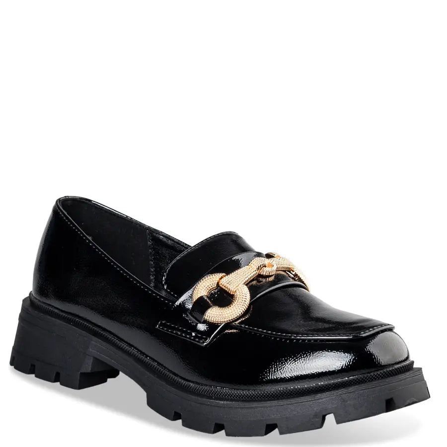SHINY LOAFERS