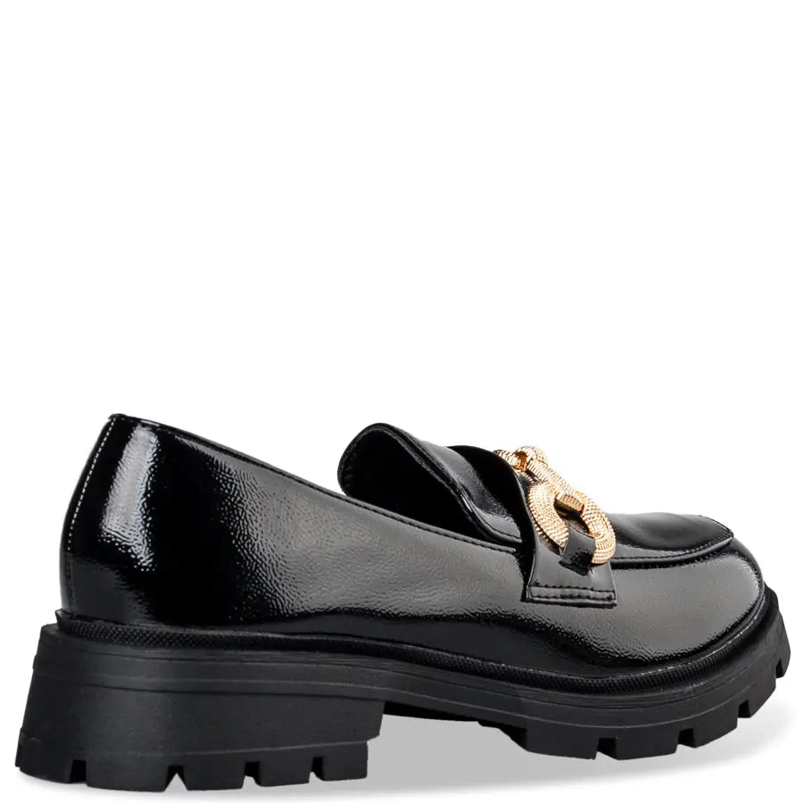 SHINY LOAFERS