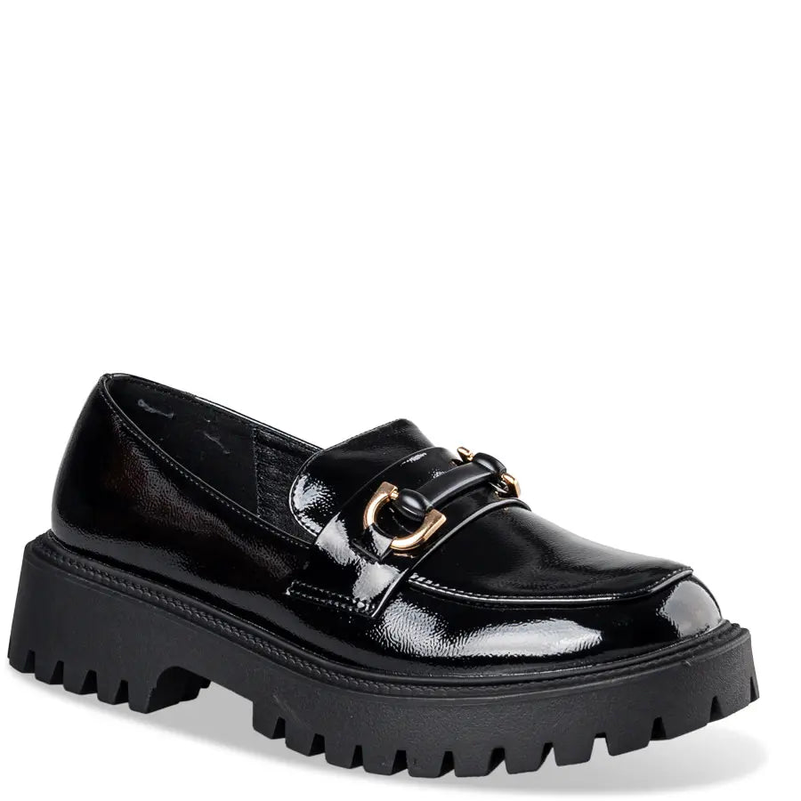 SHINY LOAFERS