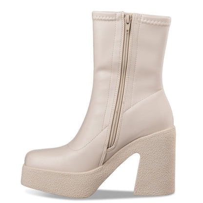 Envie Shoes Block Heel Booties