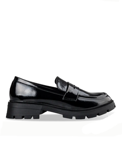 SHINY LOAFERS