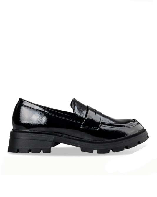 SHINY LOAFERS