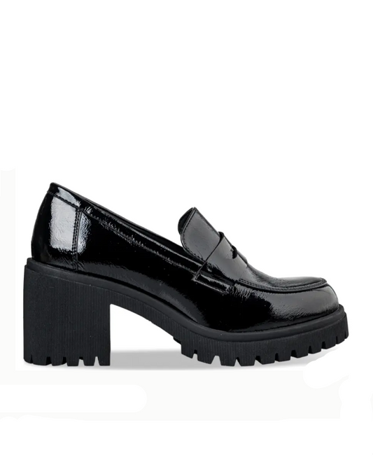 PLATFORM HEEL LOAFERS