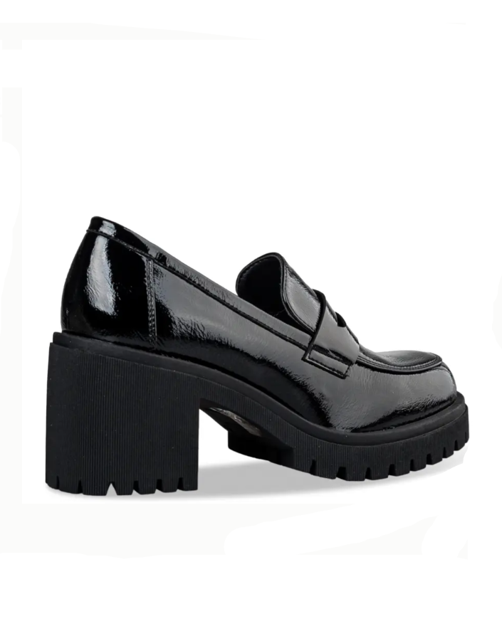 PLATFORM HEEL LOAFERS