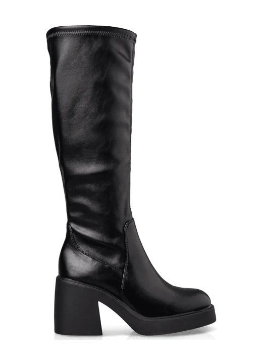 BLOCK MID-HEELED BOOTS