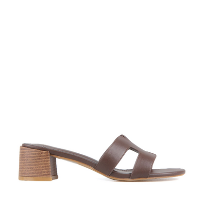 MID-HEEL MULES