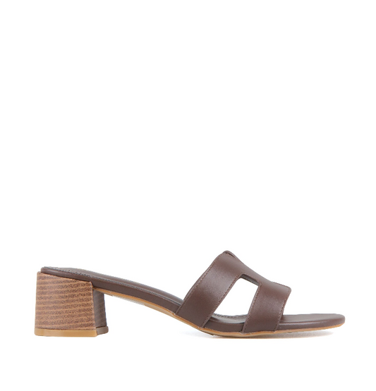 MID-HEEL MULES