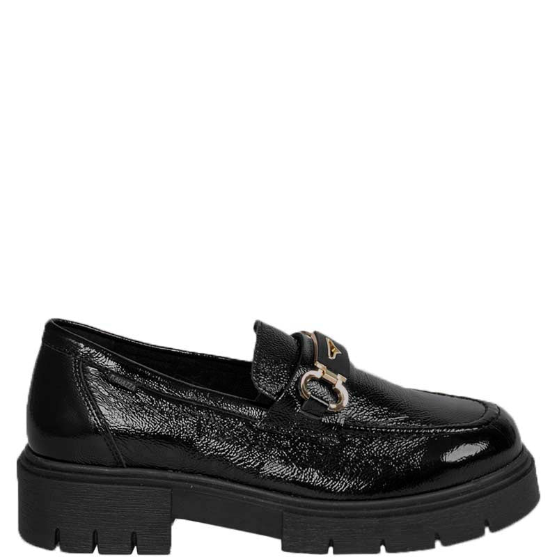 Ragazza δερμάτινα loafers 0197