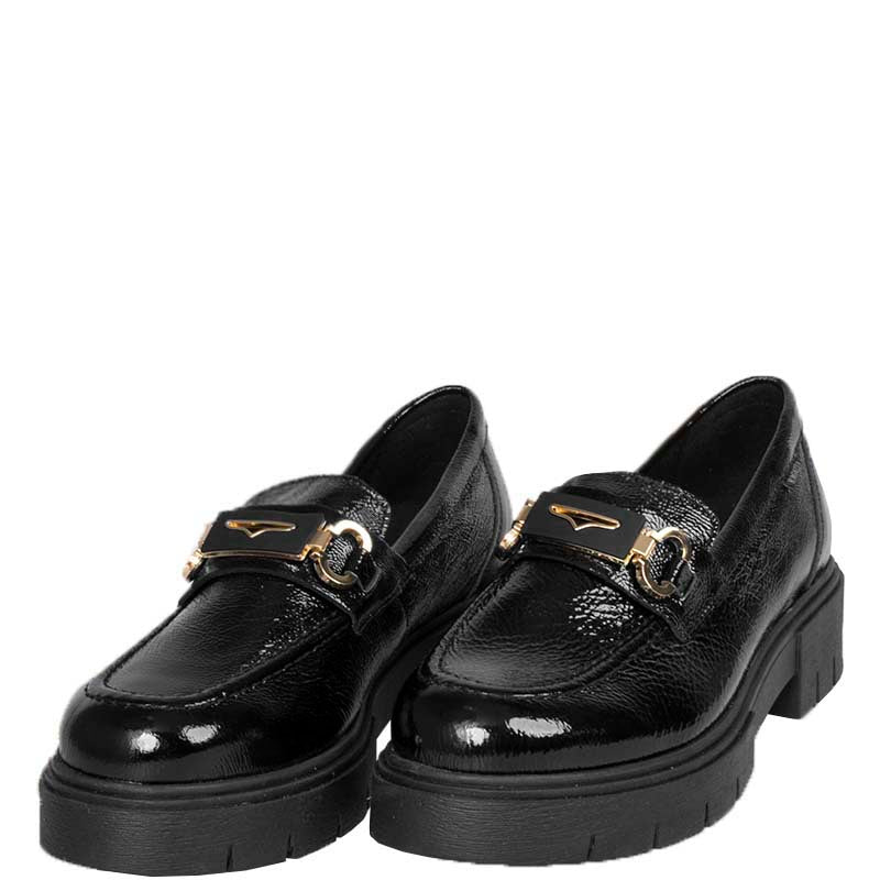 Ragazza δερμάτινα loafers 0197