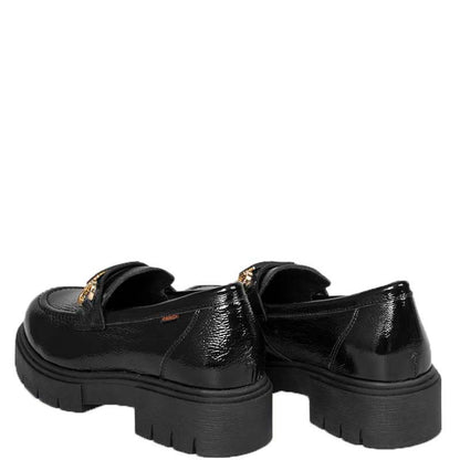 Ragazza δερμάτινα loafers 0197