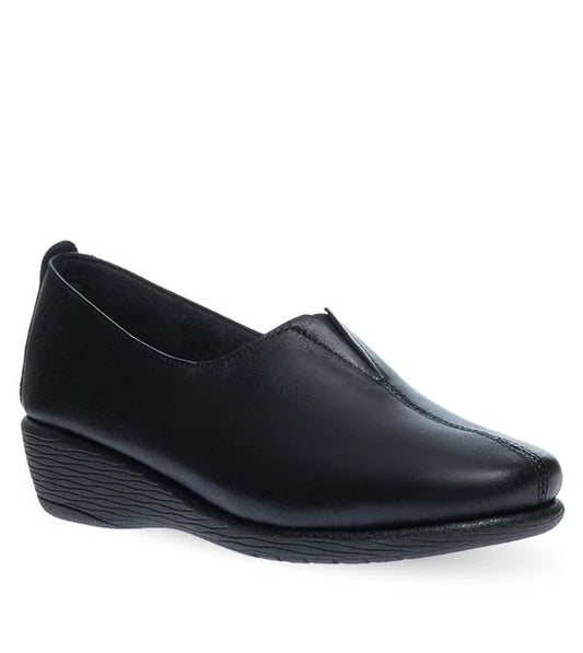 Γυναικεία Δερμάτινα Slip on Παπούτσια Flex & Go 10426004