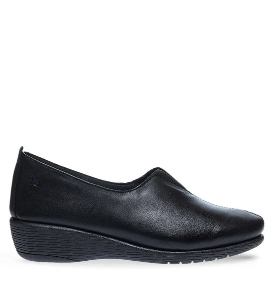Γυναικεία Δερμάτινα Slip on Παπούτσια Flex & Go 10426004
