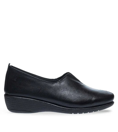 Γυναικεία Δερμάτινα Slip on Παπούτσια Flex & Go 10426004