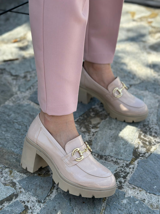 ΔΕΡΜΑΤΙΝΑ LOAFERS ZIZEL ΜΕ ΧΟΝΤΡΟ ΤΑΚΟΥΝΙ 1427