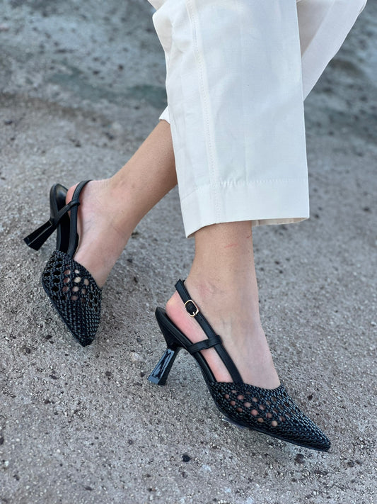 SEVEN SLINGBACKS