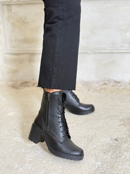 Ragazza 0579 Δερμάτινα Γυναικεία Αρβυλάκια με Τακούνι