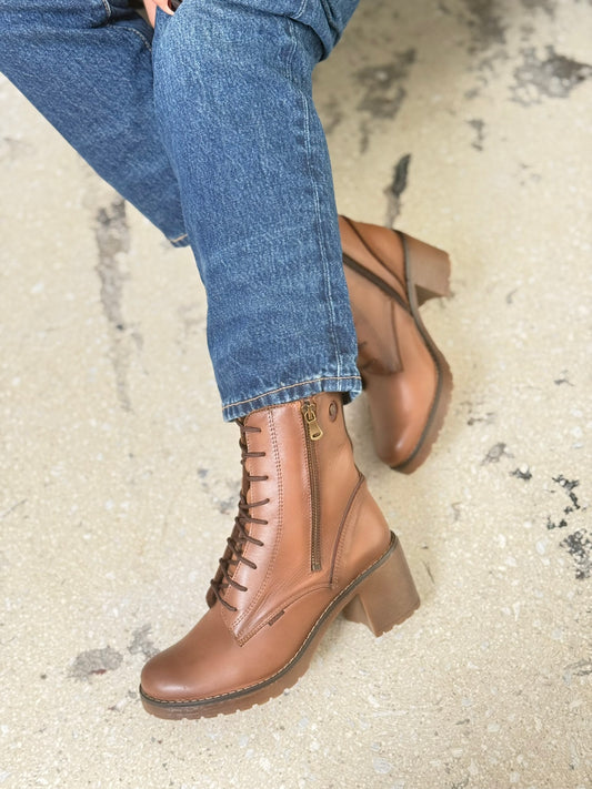 Ragazza 0579 Δερμάτινα Γυναικεία Αρβυλάκια με Τακούνι