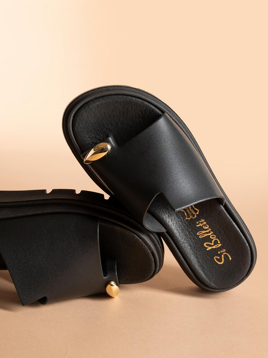 Flatforms Si Bolleti με ασύμμετρη φάσα & μαλακή σόλα
