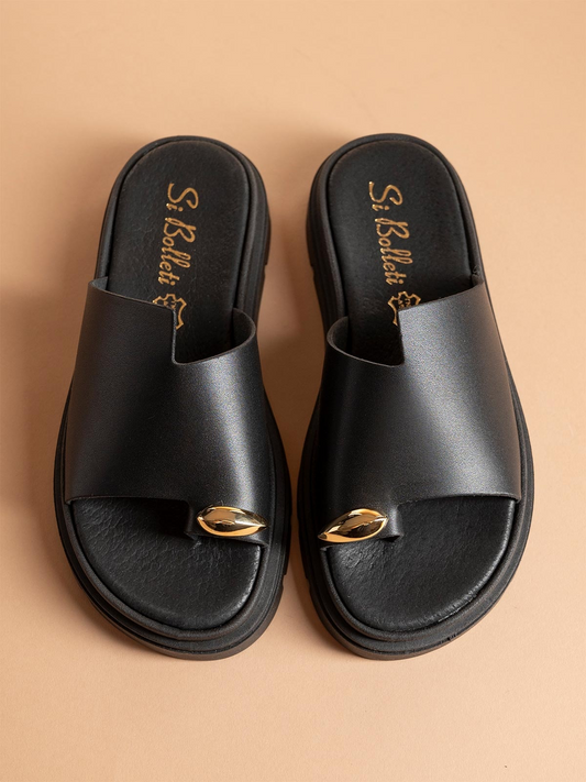 Flatforms Si Bolleti με ασύμμετρη φάσα & μαλακή σόλα