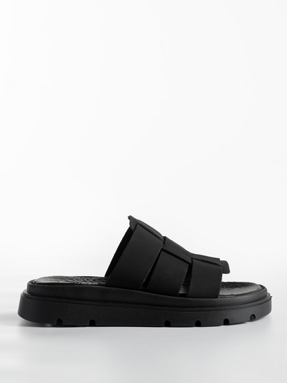 Flatforms Si Bolleti με μαλακή σόλα & πλεκτές φάσες