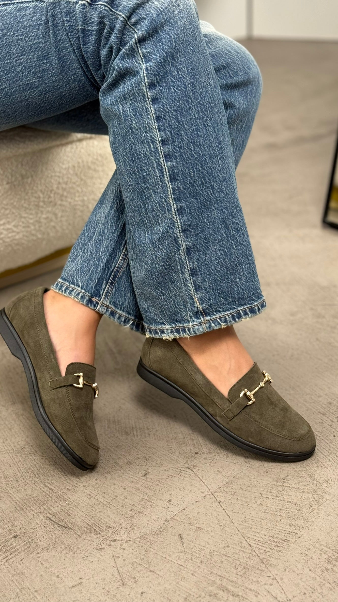 Δερμάτινα μοκασίνια ZIZEL 017