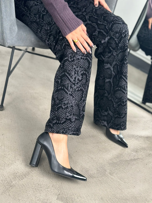 BLOCK HEEL PUMPS