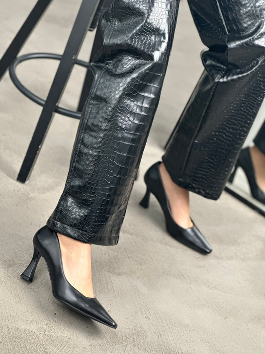 MID-HEEL PUMPS