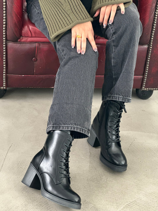 MID HEEL BOOTIES
