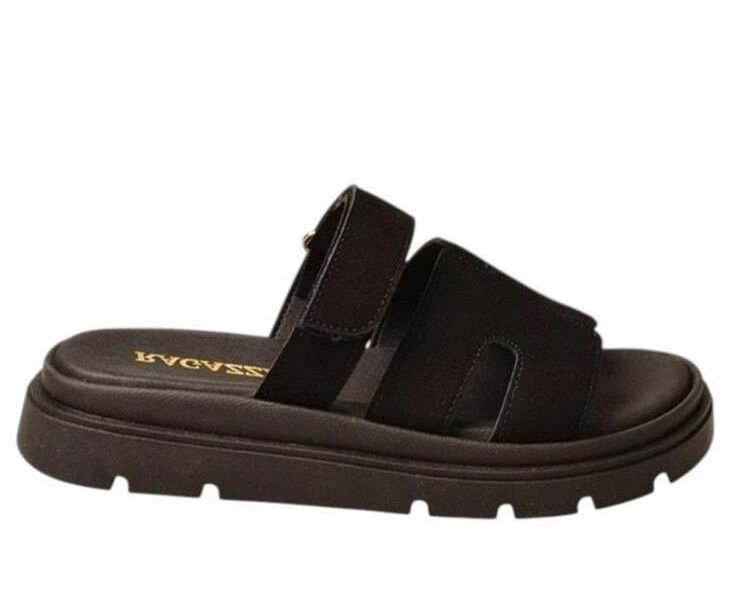 Flatform σανδάλια δερμάτινα Ragazza 01024