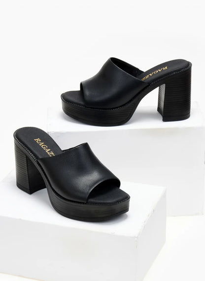 Clogs δερμάτινα Ragazza 0920