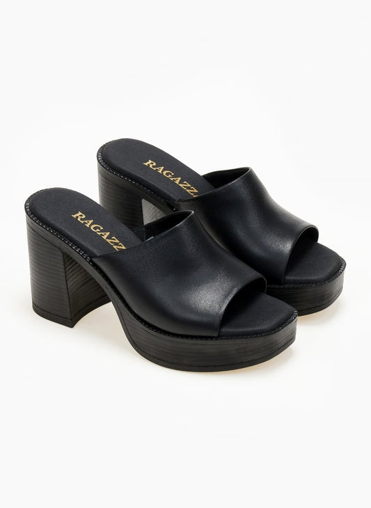 Clogs δερμάτινα Ragazza 0920