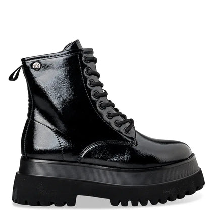 SHINY COMBAT BOOTS