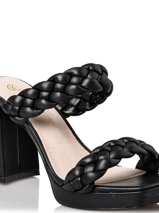 PLATFORM HEEL SANDALS