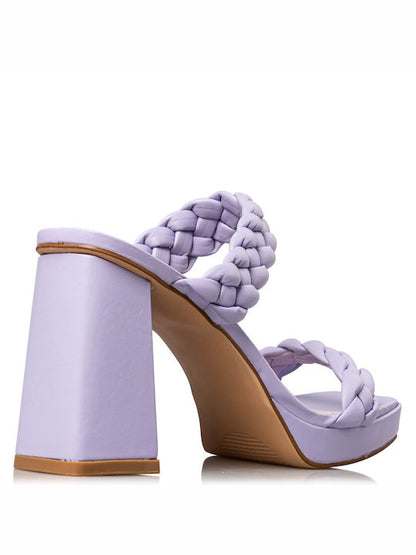 PLATFORM HEEL SANDALS