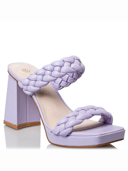 PLATFORM HEEL SANDALS